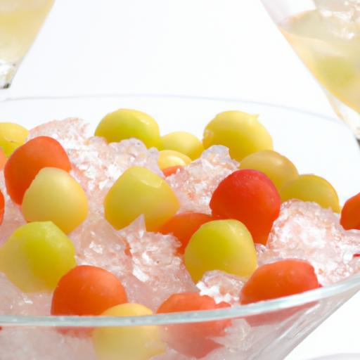 Chill & Zest: Refreshing Frozen Grapes with Lime Twist