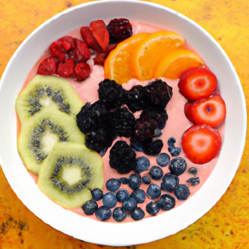 Energize Your Mornings: Nutritious Healthy Smoothie Bowls