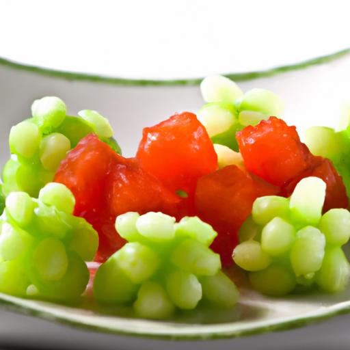 Chill & Zest: Refreshing Frozen Grapes with Lime Twist