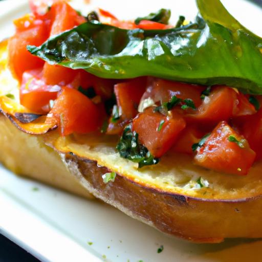 tomato ⁣& Basil Bruschetta: A ⁢Fresh Twist on Classic​ Bites