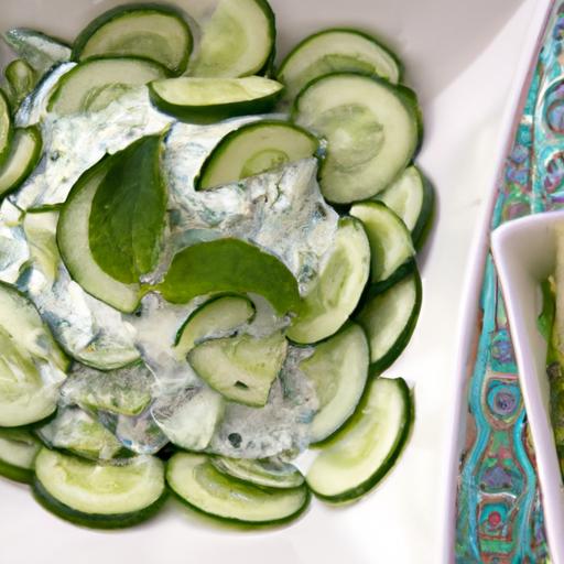 Refreshing Creamy Cucumber Yogurt Salad: A Cool Delight