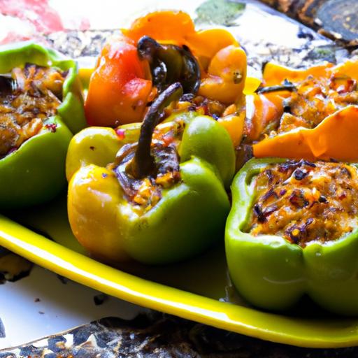 Colorful Vegan Stuffed Peppers: A Nutritious Delight