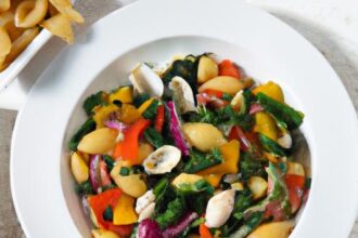 Aegean Pasta Salad Delight: Fresh Flavors from the Sea