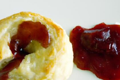 Melting Moments: The Art of Baked Brie with Jam Delight