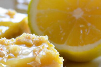 Zesty Lemon Crumb Bars: Bright, Tangy, and Irresistible!