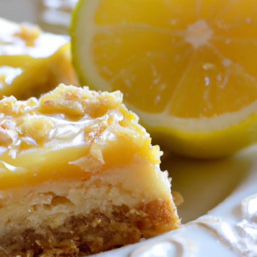 Zesty Lemon Crumb Bars: Bright, Tangy, and Irresistible!