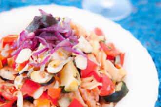 Aegean Pasta Salad Delight: Fresh Flavors of the Sea