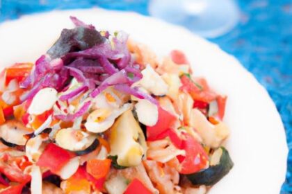 Aegean Pasta Salad Delight: Fresh Flavors of the Sea