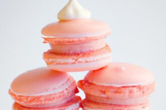 Elegant Rose Macaron Tower: A Sweet Celebration Staple