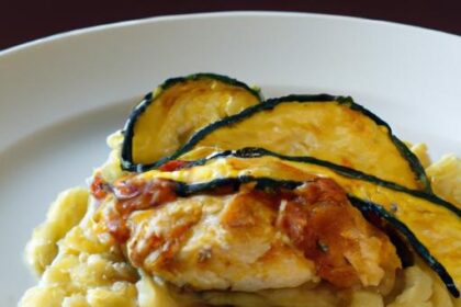 Savor Tuscan Chicken with Light & Zesty Spaghetti Squash