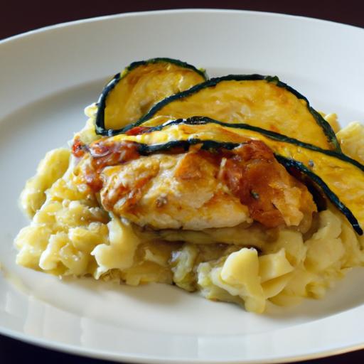 Savor Tuscan Chicken with Light & Zesty Spaghetti Squash