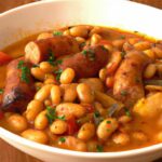 Hearty Slow-Cooked Sausage & Bean Stew for Cozy Nights