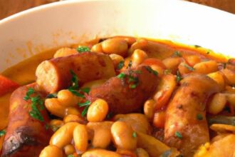 Hearty Slow-Cooked Sausage & Bean Stew for Cozy Nights