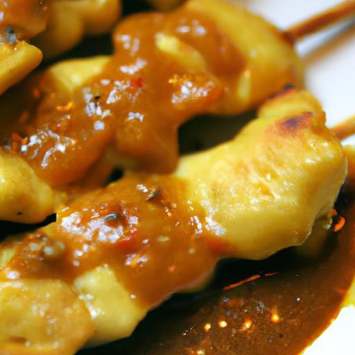 Irresistible Chicken Satay with Homemade Thai Peanut Sauce