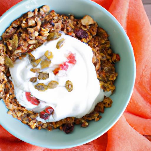 Crunchy Granola & Creamy Yogurt: A Perfect Healthy Duo