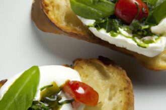 Bruschetta with Burrata: A Creamy Twist on a Classic Bite