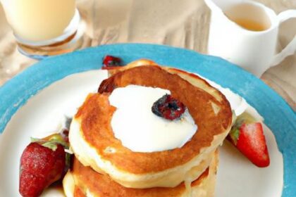 Fluffy Ricotta Pancakes: A Creamy Twist on Breakfast Classic