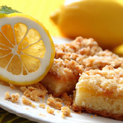 Zesty Lemon Crumb Bars: Bright, Tangy, and Irresistible!