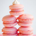Elegant Rose Macaron Tower: A Sweet Celebration Staple