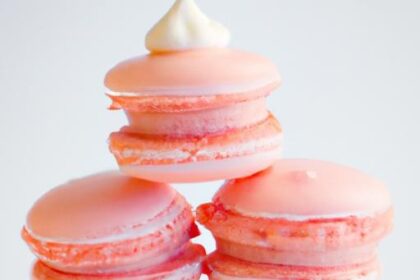 Elegant Rose Macaron Tower: A Sweet Celebration Staple