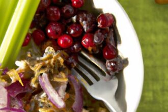 Nourishing Wild Rice & Cranberry Bowl: A Flavorful Fusion