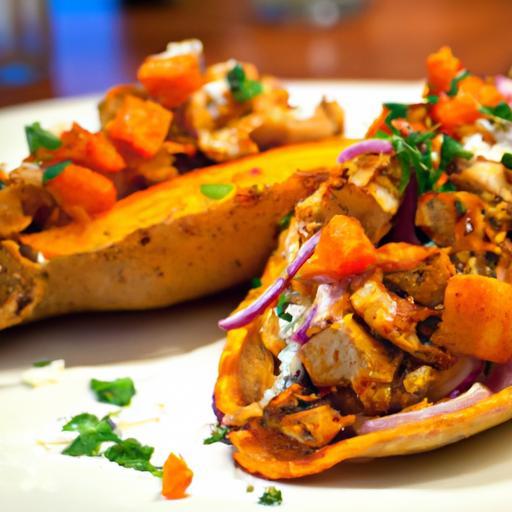 Wholesome Turkey Taco Stuffed Sweet Potatoes Delight