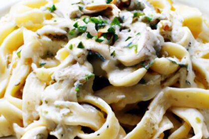 Creamy Vegan Cashew Alfredo Pasta: A Dairy-Free Delight