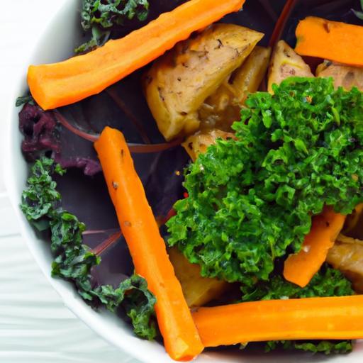 Nourish Your Body with a Vibrant Sweet Potato Kale Bowl