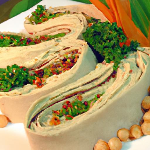 Wholesome Hummus & Veggie Roll Ups: A Fresh Twist