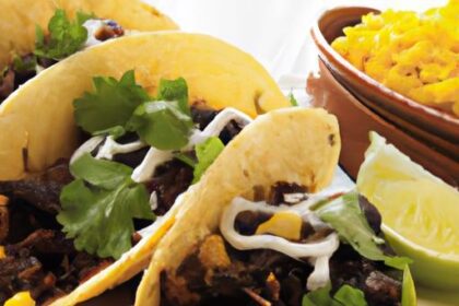 Zesty Black Bean & Corn Tacos: A Flavorful Fiesta Feast