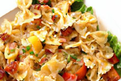 BLT Pasta Salad: Crunchy, Creamy, and Delightfully Sweet
