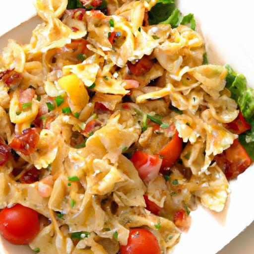 BLT Pasta Salad: Crunchy, Creamy, and Delightfully Sweet