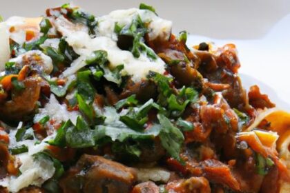 Savor the Earthy Richness of Mushroom & Walnut Bolognese
