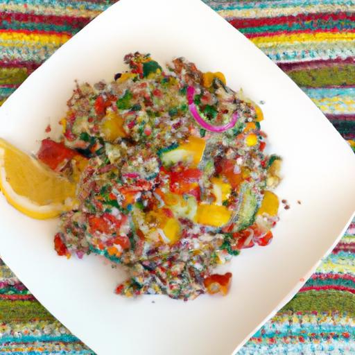 Mediterranean Magic: Discover the Vibrant Moroccan Quinoa Salad