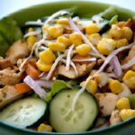 Brighten Lunch: Easy Zesty Southwest Chicken Salad Bowl