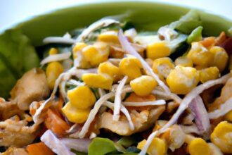 Brighten Lunch: Easy Zesty Southwest Chicken Salad Bowl