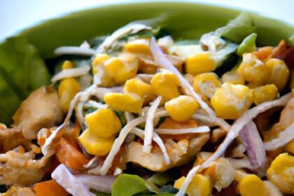 Brighten Lunch: Easy Zesty Southwest Chicken Salad Bowl