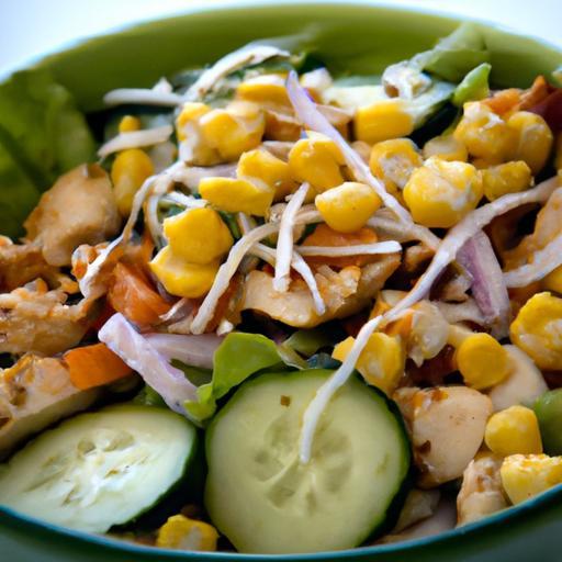 Brighten Lunch: Easy Zesty Southwest Chicken Salad Bowl