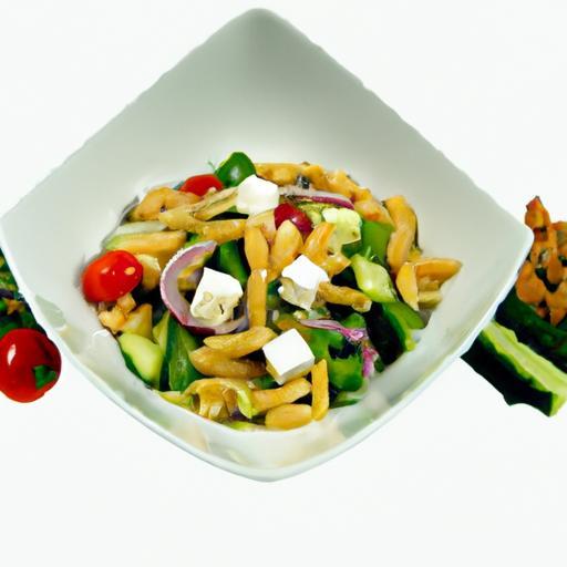 Mediterranean Bliss: Olive & Herb Greek Pasta Salad Recipe