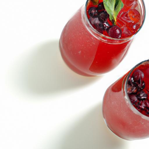 Zesty Ginger Cranberry Spritzer: A Refreshing Twist to Sip