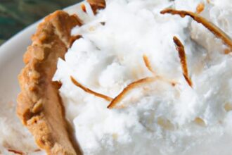 Timeless Delight: The Classic Old-Fashioned Coconut Cream Pie