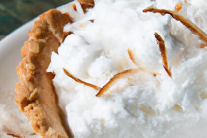 Timeless Delight: The Classic Old-Fashioned Coconut Cream Pie