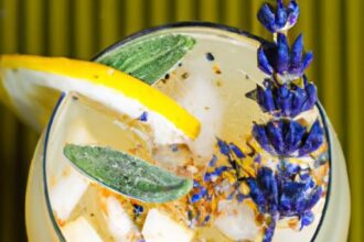 Refreshing Blueberry Lavender Lemonade: A Floral Twist on Summer