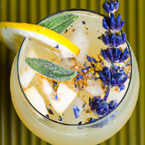 Refreshing Blueberry Lavender Lemonade: A Floral Twist on Summer