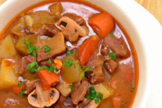 Rustic European Goulash: A Hearty Taste of Tradition