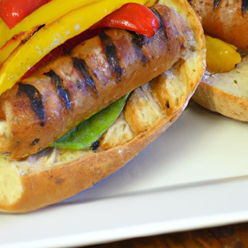 Savor the Flavor: Ultimate Grilled Sausage & Peppers Hoagies