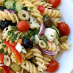 Aegean Pasta Salad Delight: A Fresh Mediterranean Feast