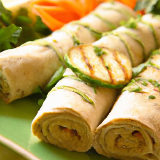 Wholesome Hummus & Veggie Roll Ups: A Fresh Twist