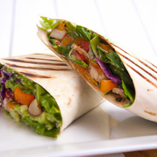 Savor Simple Grilled Veggie Wraps: Flavor Meets Health