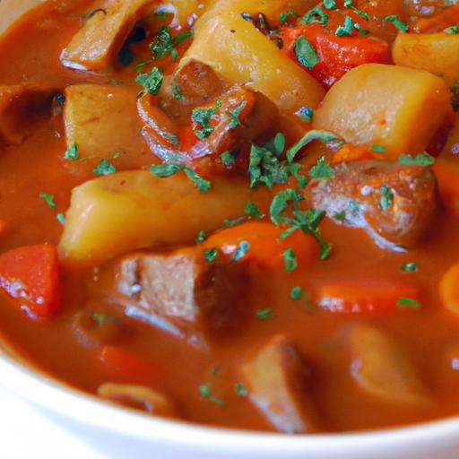 Rustic European Goulash: A Hearty Taste of Tradition